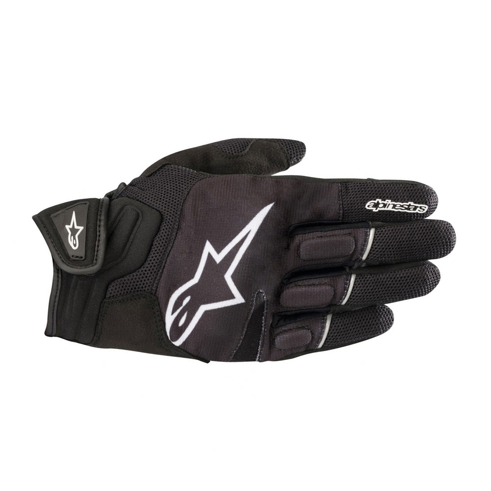 Alpinestars Atom Gloves Black / White - ThrottleChimp