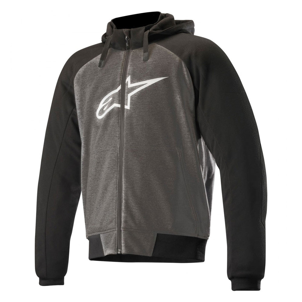 Alpinestars Chrome Sports Hoodie Anthracite / Black / White - ThrottleChimp