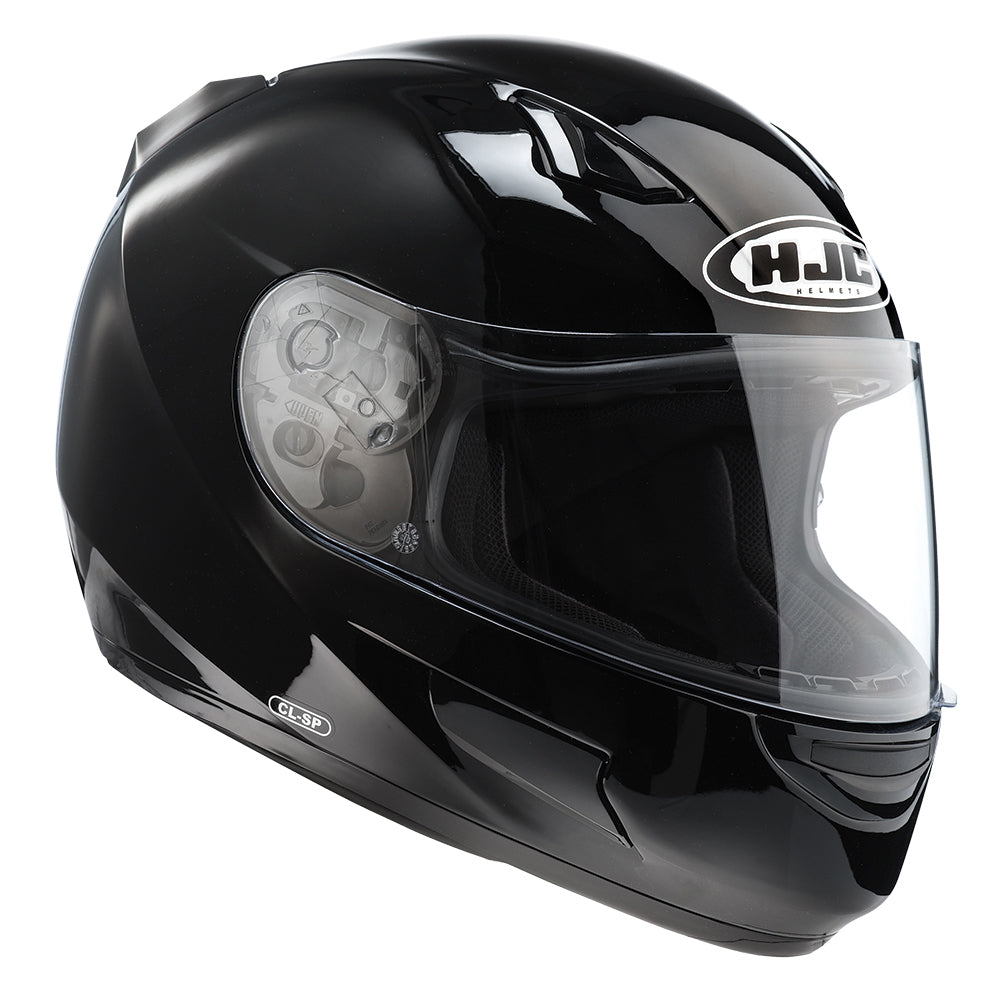 HJC CLSP Full Face Helmet For Large Heads Gloss Black - ThrottleChimp