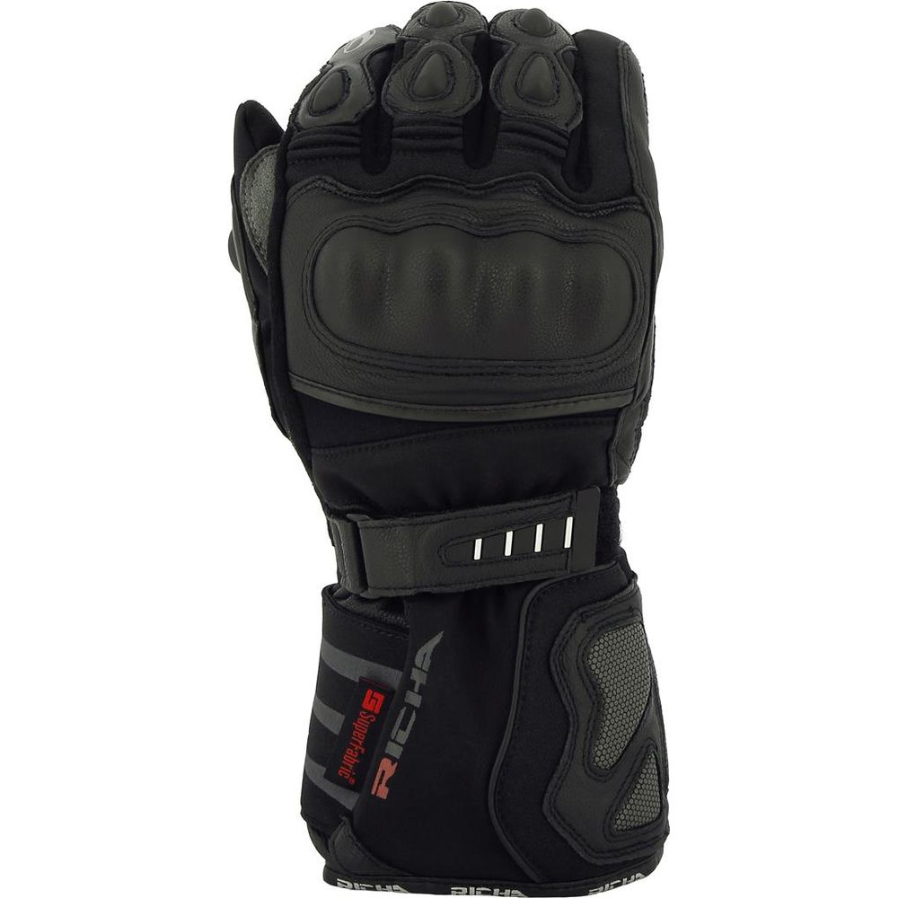 Richa Arctic Textile Gloves Black (Image 2) - ThrottleChimp