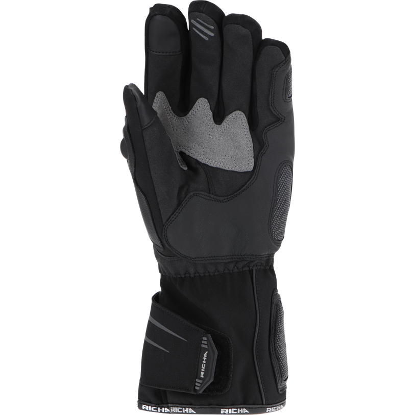 Richa Arctic Textile Gloves Black (Image 4) - ThrottleChimp