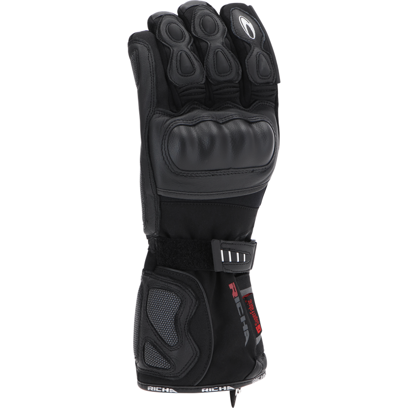 Richa Arctic Textile Gloves Black (Image 6) - ThrottleChimp