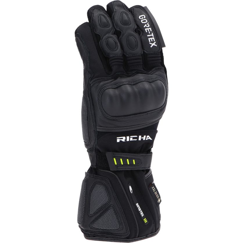 Richa Arctic Gore-Tex Gloves Black (Image 6) - ThrottleChimp