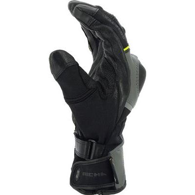 Richa Atlantic Summer Gore-Tex Gloves Grey FREE 1 YEAR Returns, FREE UK Delivery | ThrottleChimp