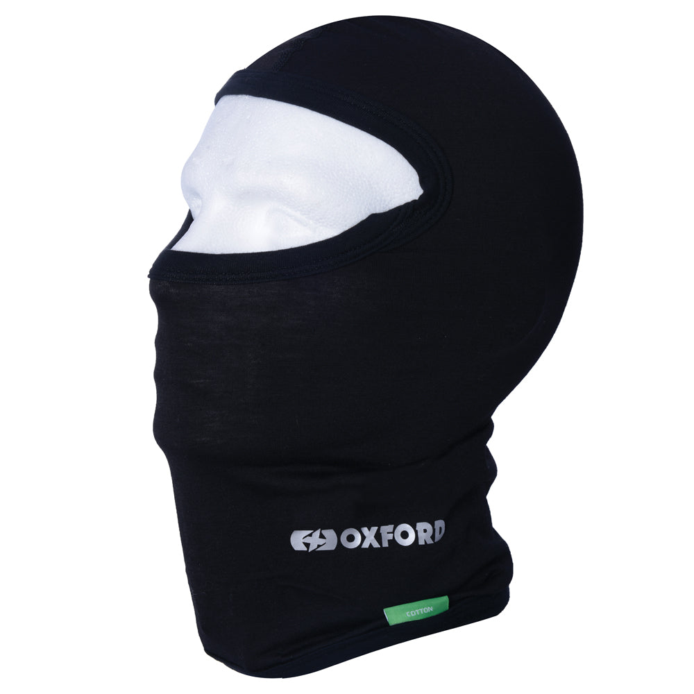 Oxford Cotton Balaclava Black - ThrottleChimp