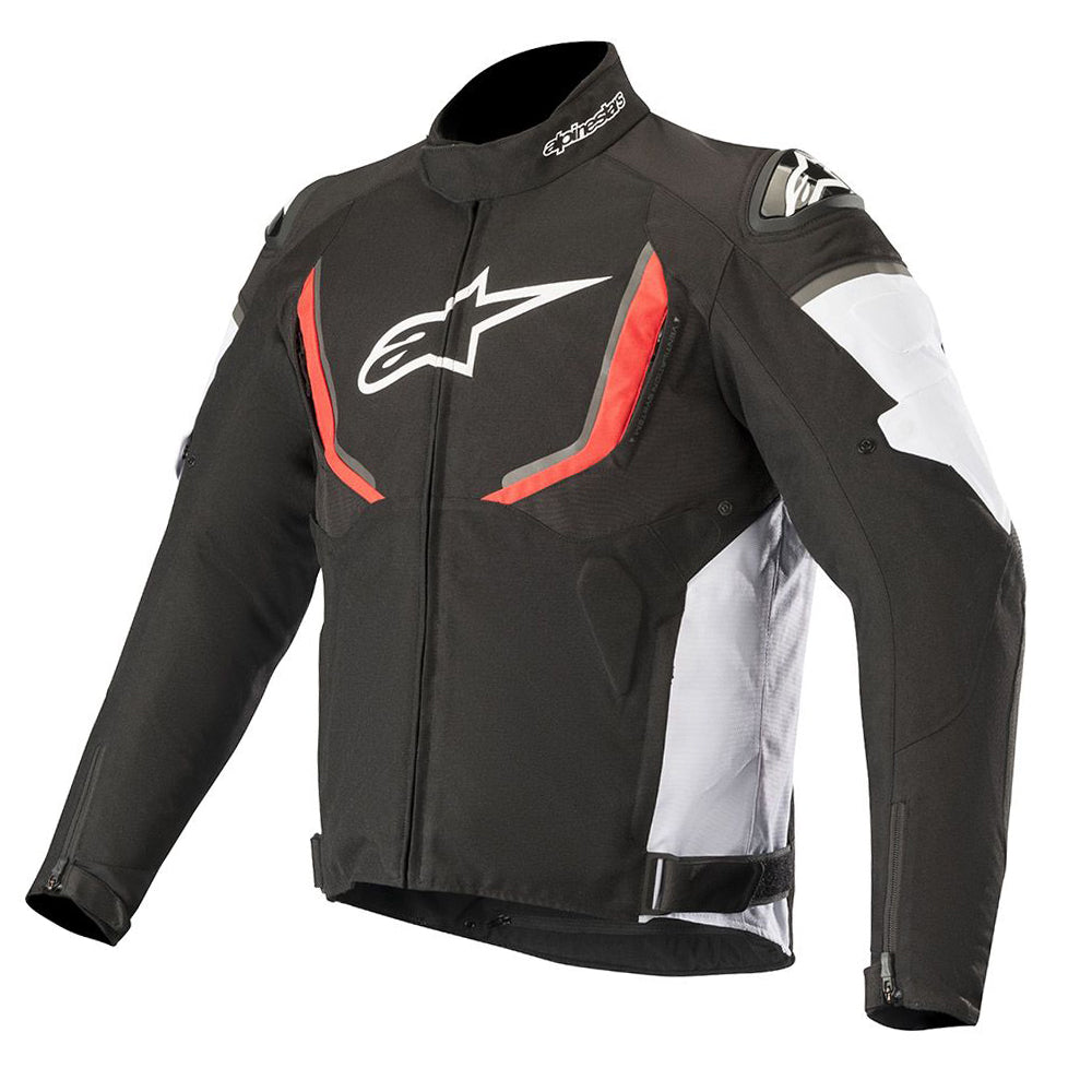 Alpinestars T-GP R V2 Waterproof Jacket Black / White / Red - ThrottleChimp