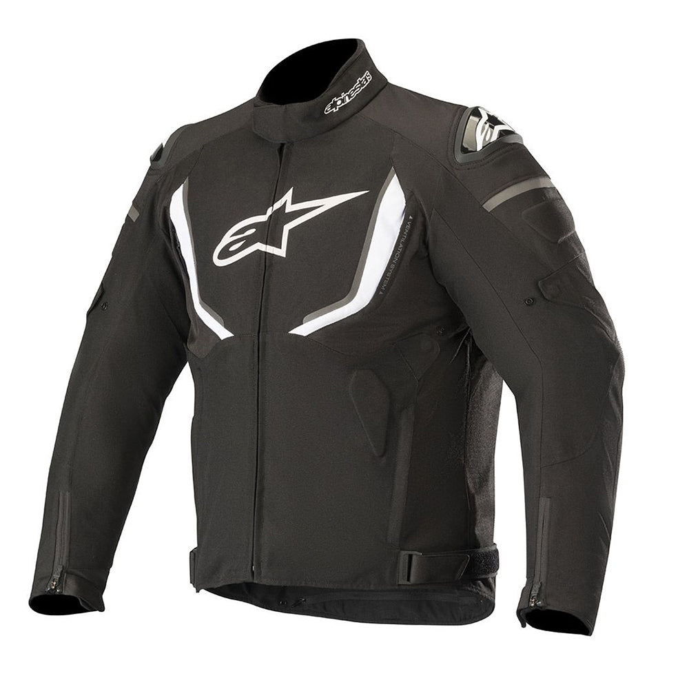 Alpinestars T-GP R V2 Waterproof Jacket Black / White - ThrottleChimp