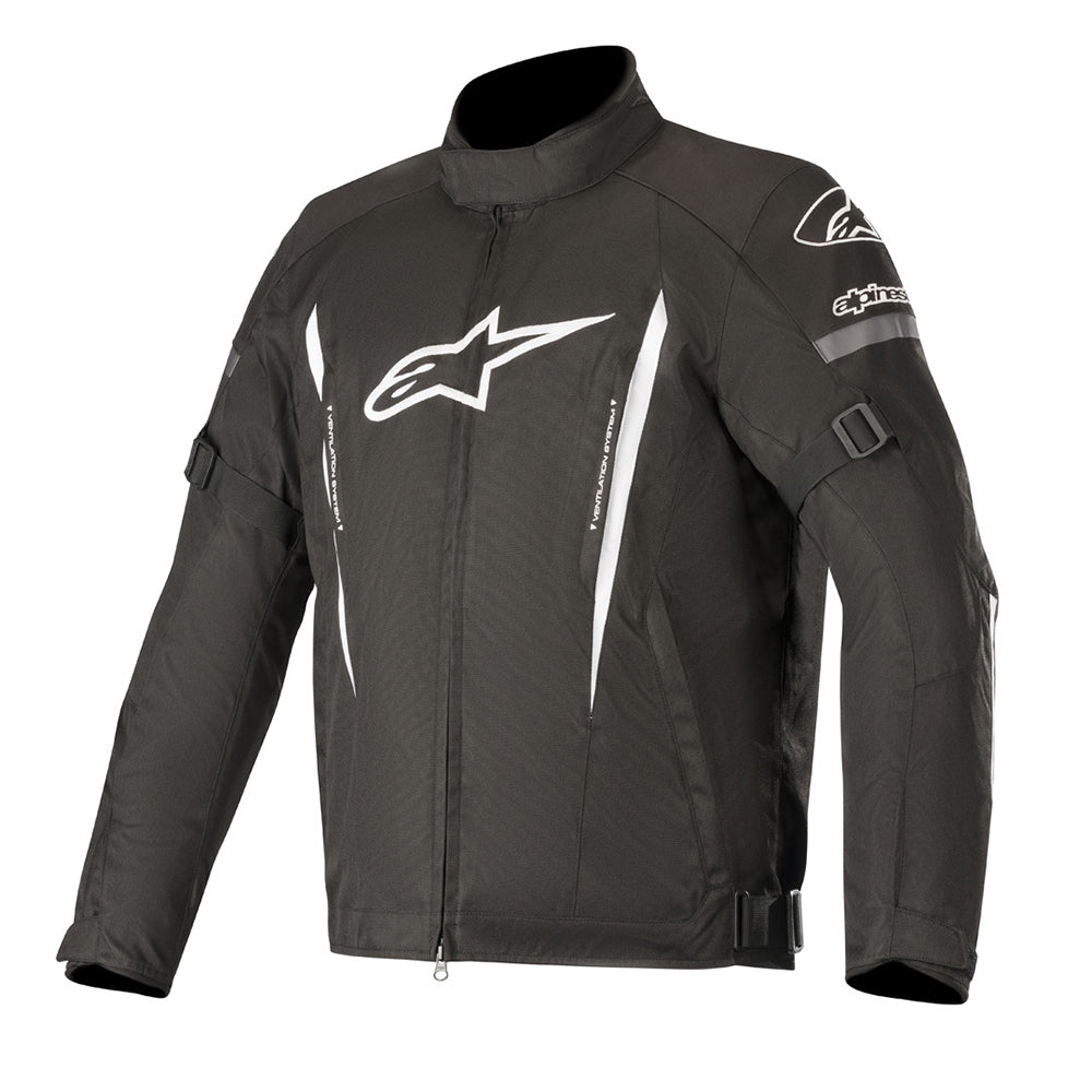 Alpinestars Gunner V2 Waterproof Jacket Black / White - ThrottleChimp