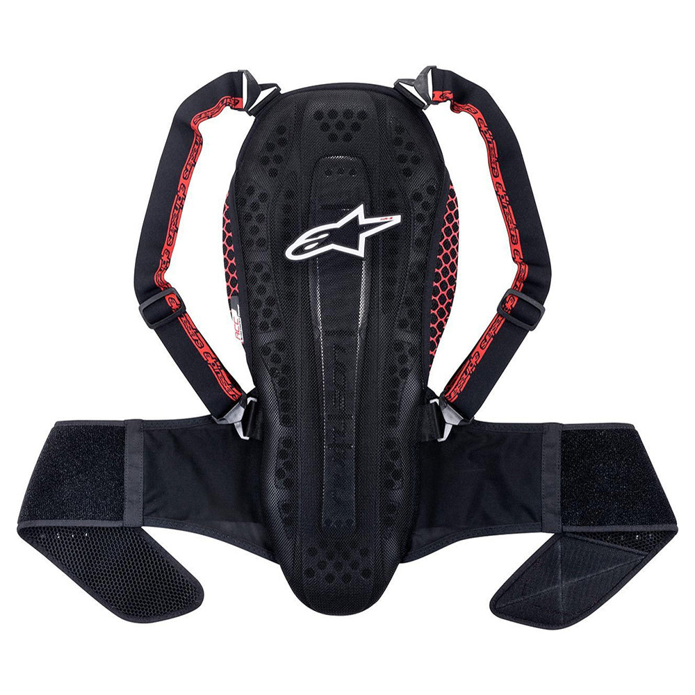 Alpinestars Nucleon KR-2 Back Protector Black / Smoke / Red - ThrottleChimp