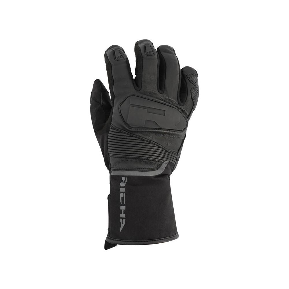 Richa Bogota Gloves Black FREE 1 YEAR Returns, FREE UK Delivery | ThrottleChimp