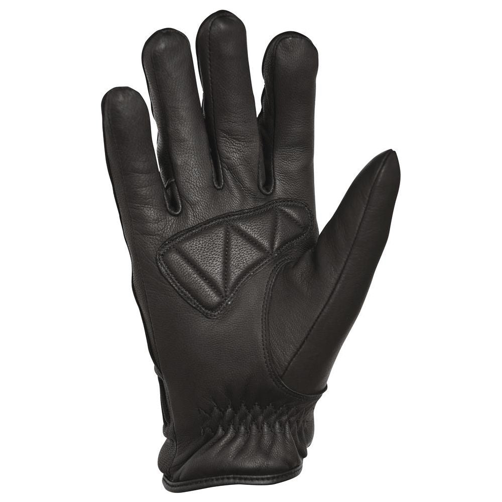 Richa Brooklyn Waterproof Leather Gloves Black (Image 5) - ThrottleChimp