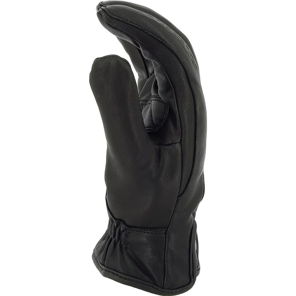 Richa Brooklyn Waterproof Leather Gloves Black (Image 3) - ThrottleChimp