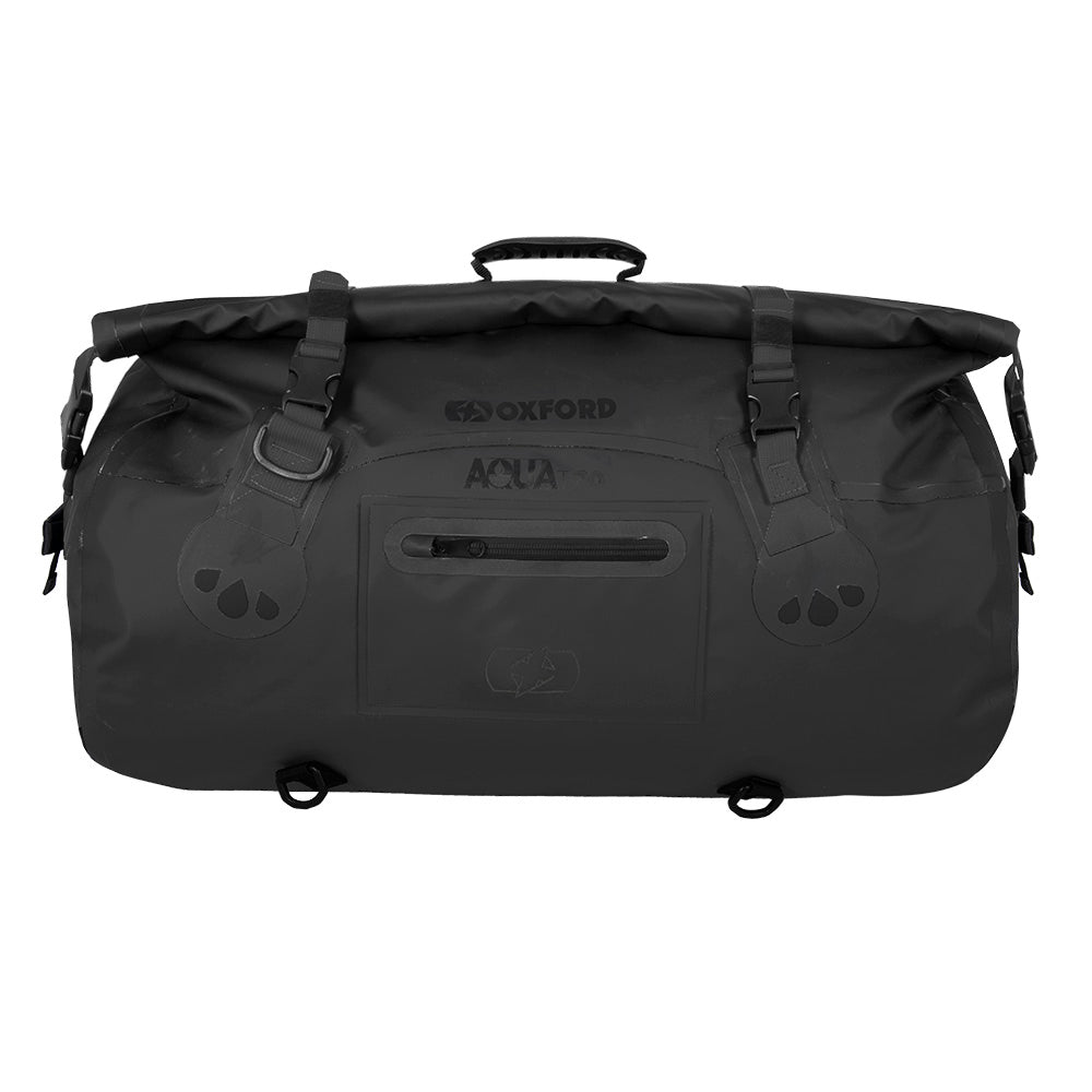 Oxford Aqua T70 Roll Bag Black - 70 Litres - ThrottleChimp