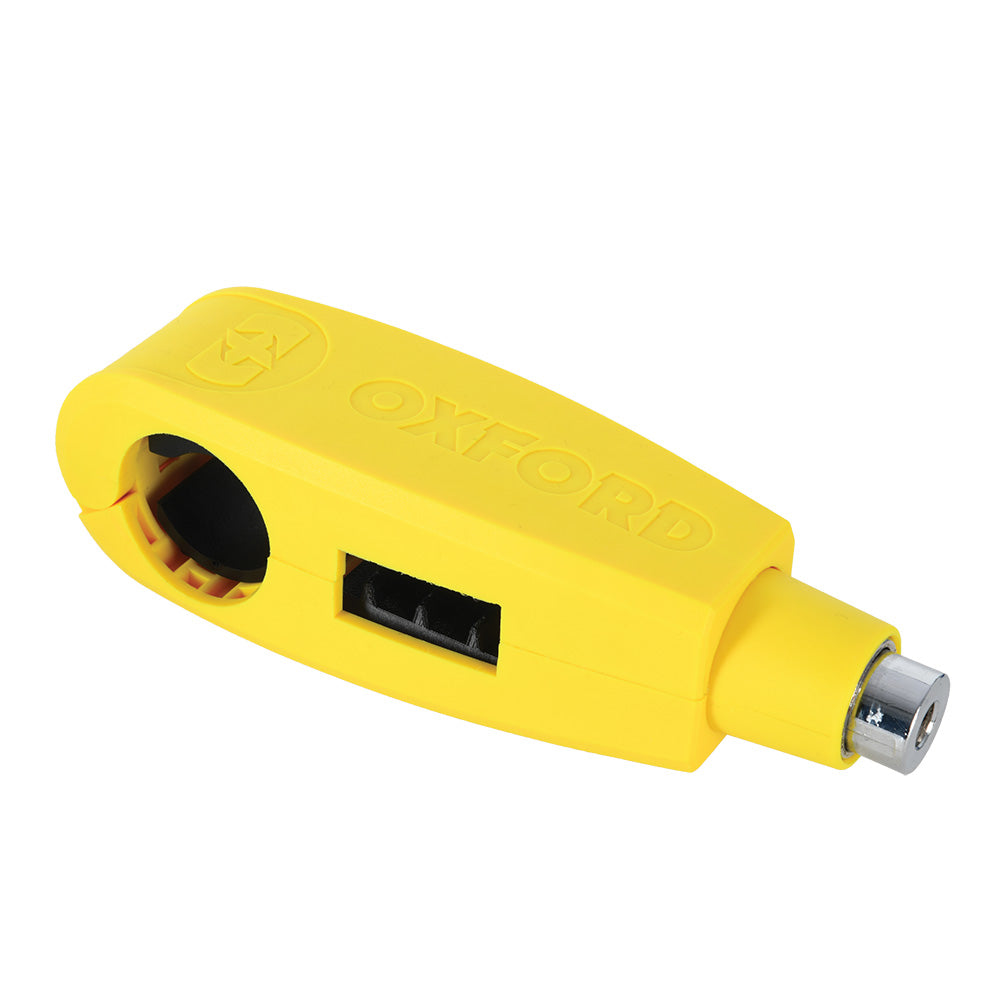 Oxford Lever Lock Yellow FREE 1 YEAR Returns, FREE UK Delivery | ThrottleChimp