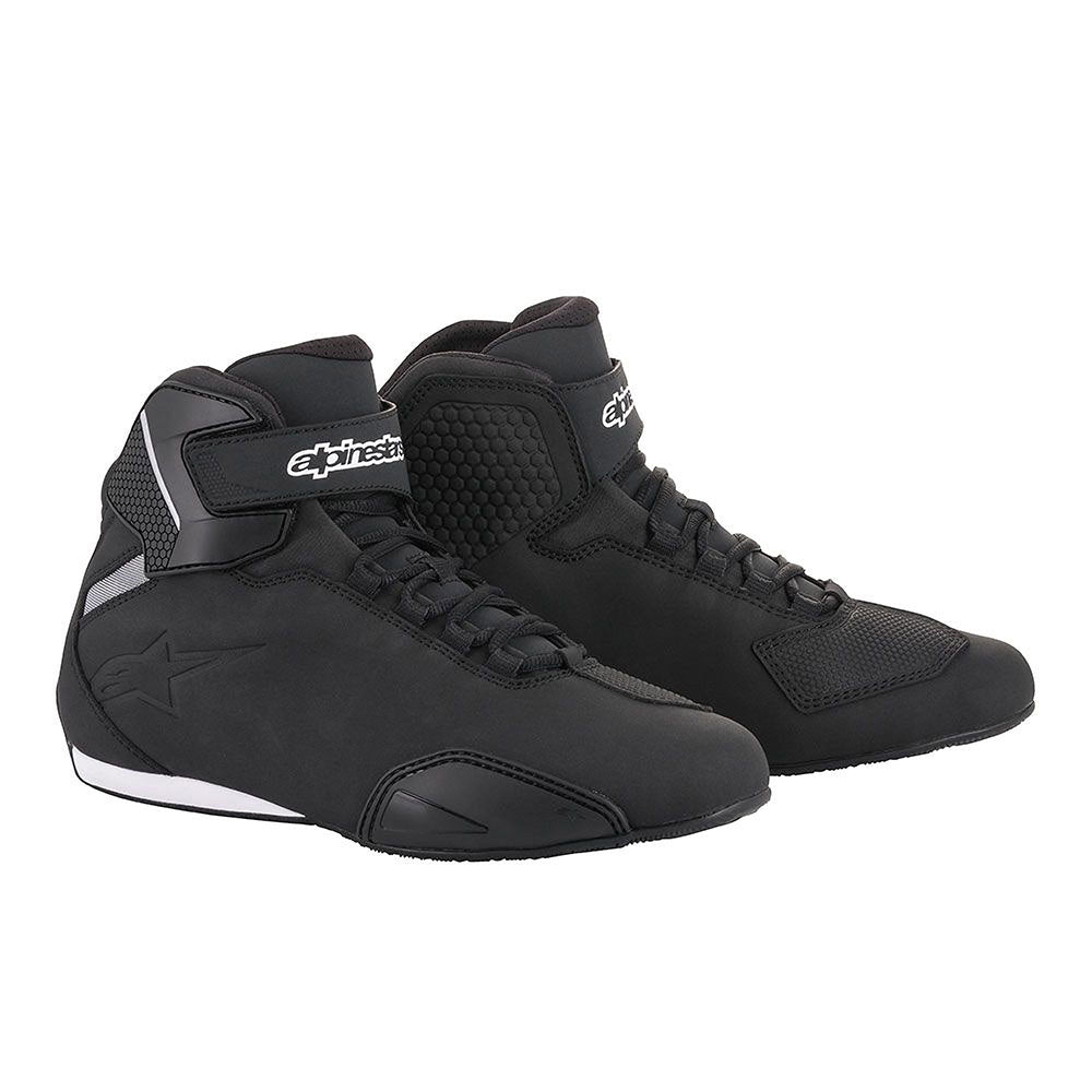 Alpinestars Sektor Riding Shoes Black - ThrottleChimp