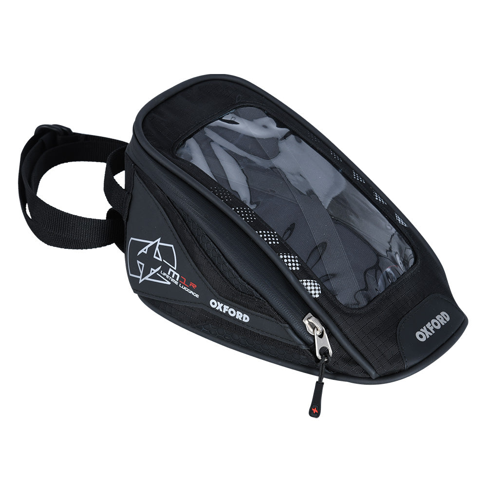 Oxford M1R Micro Tank Bag Black - 1 Litre - ThrottleChimp