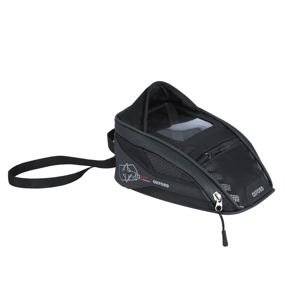 Oxford M2R Tank Bag Black - Mini - 2 Litres FREE 1 YEAR Returns, FREE UK Delivery | ThrottleChimp