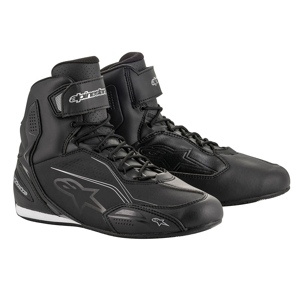 Alpinestars Stella Faster 3 Ladies Shoes Black / Silver - ThrottleChimp