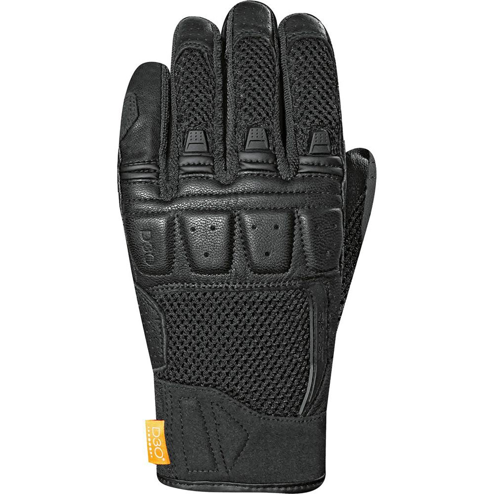 Racer (France) Ronin Summer Ladies Mesh Leather Gloves Black - ThrottleChimp