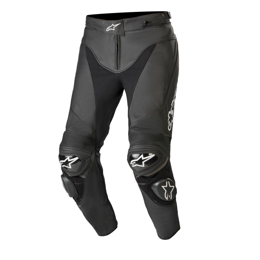 Alpinestars Track V2 Leather Trouser Black - ThrottleChimp