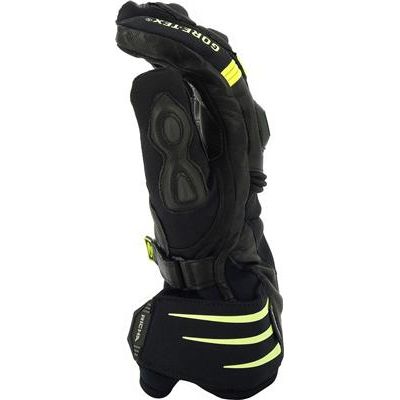 Richa Cold Protect Gore-Tex Gloves Black / Fluo Yellow (Image 3) - ThrottleChimp