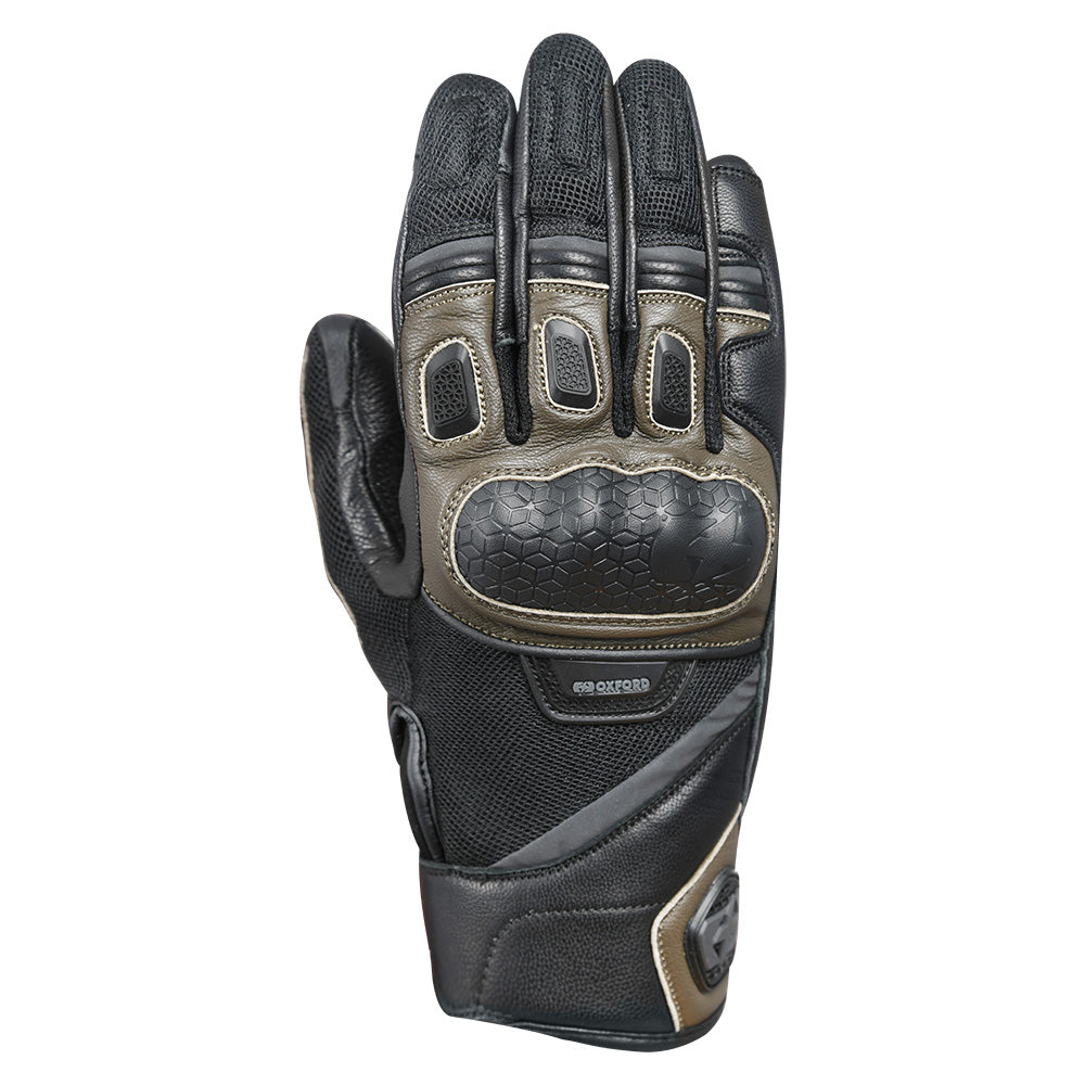 Oxford Outback Gloves Brown / Black - ThrottleChimp