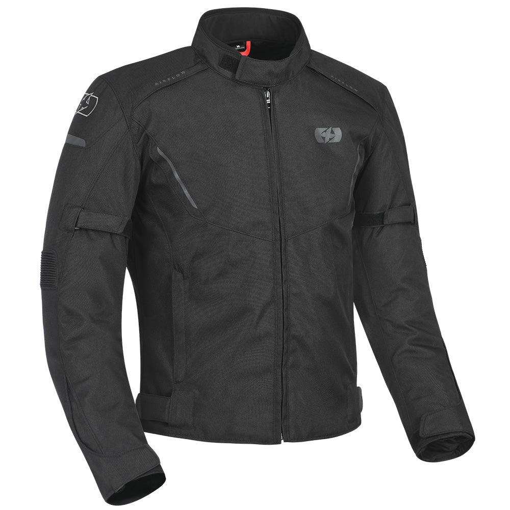 Oxford Delta 1.0 Textile Jacket Stealth Black - ThrottleChimp