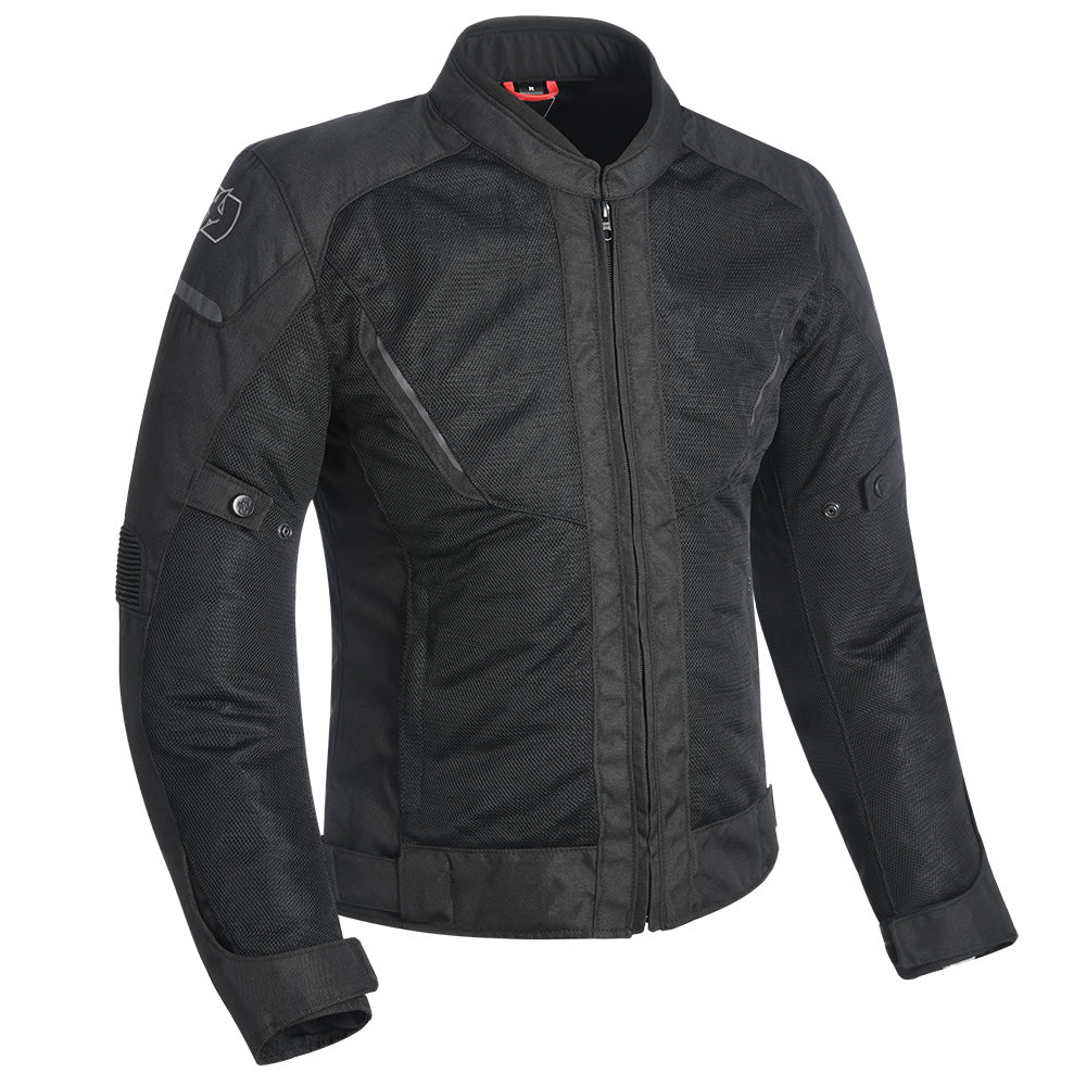 Oxford Delta 1.0 Air Textile Jacket Stealth Black - ThrottleChimp