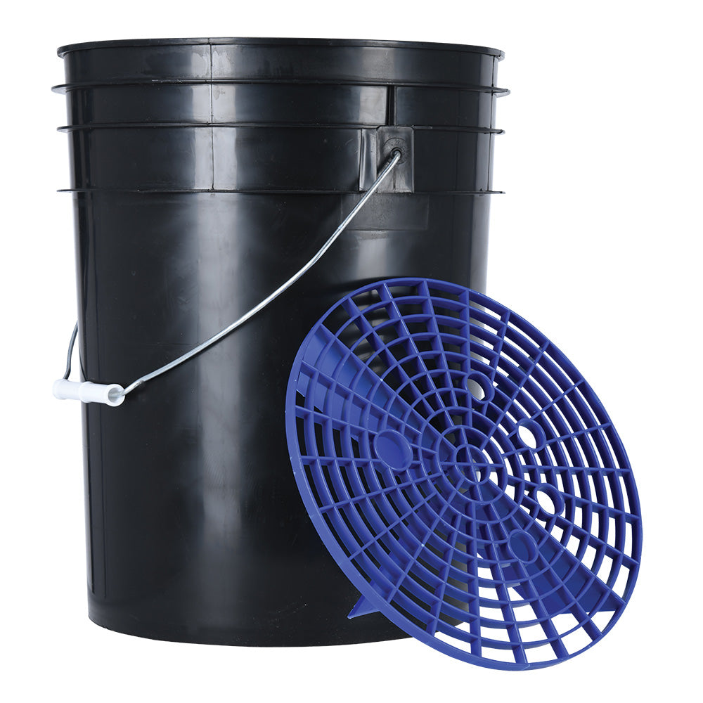 Oxford Wash Bucket Black - 20 Litres - ThrottleChimp