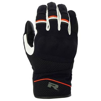 Richa Desert 2 Textile Gloves Black / White / Red (Image 3) - ThrottleChimp