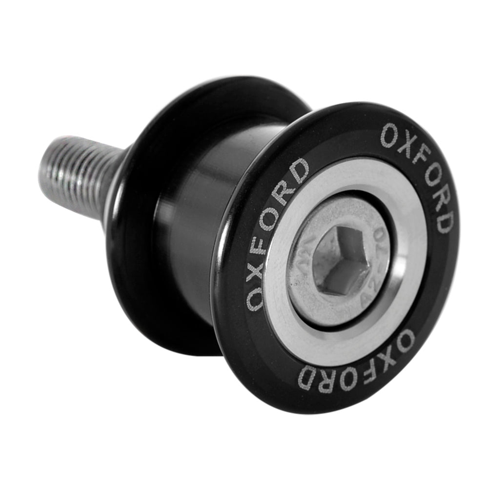 Oxford M8 Spinners Black - 1.25 mm Thread - ThrottleChimp