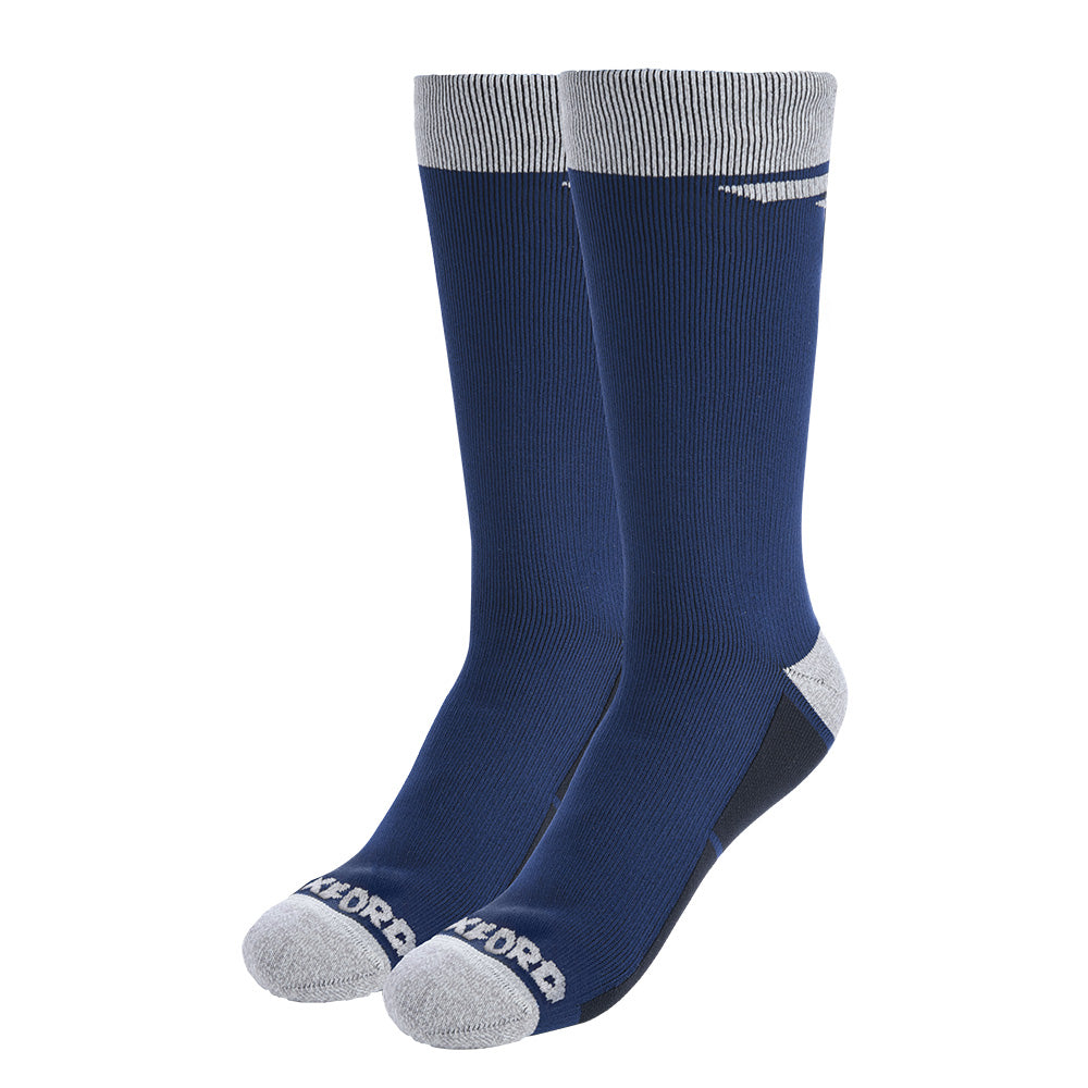 Oxford Waterproof Oxsocks Blue - ThrottleChimp