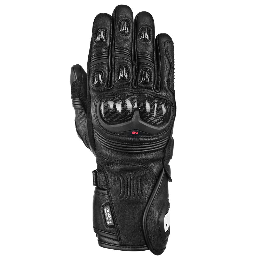 Oxford RP-2R Waterproof Leather Gloves Tech Black - ThrottleChimp