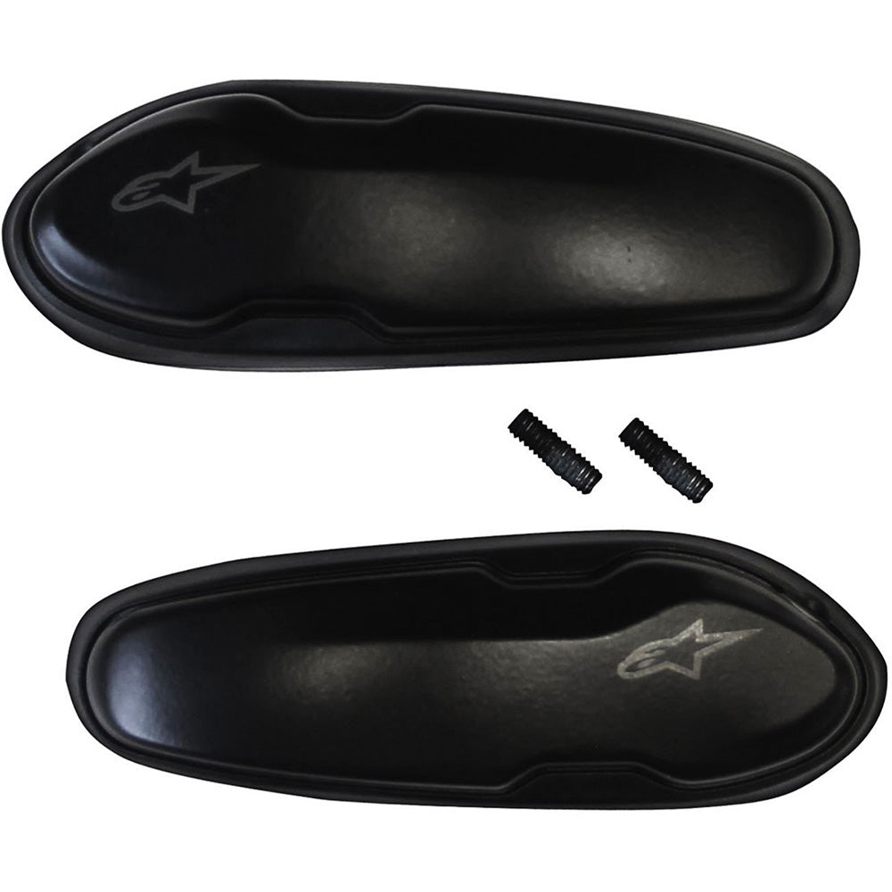 Alpinestars Supertech R Toe Sliders Black FREE 1 YEAR Returns, FREE UK Delivery | ThrottleChimp