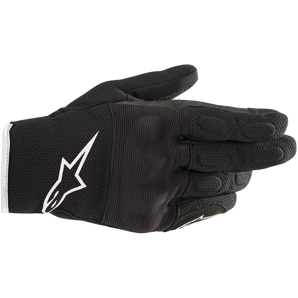 Alpinestars Stella S Max Drystar Ladies Gloves Black / White - ThrottleChimp