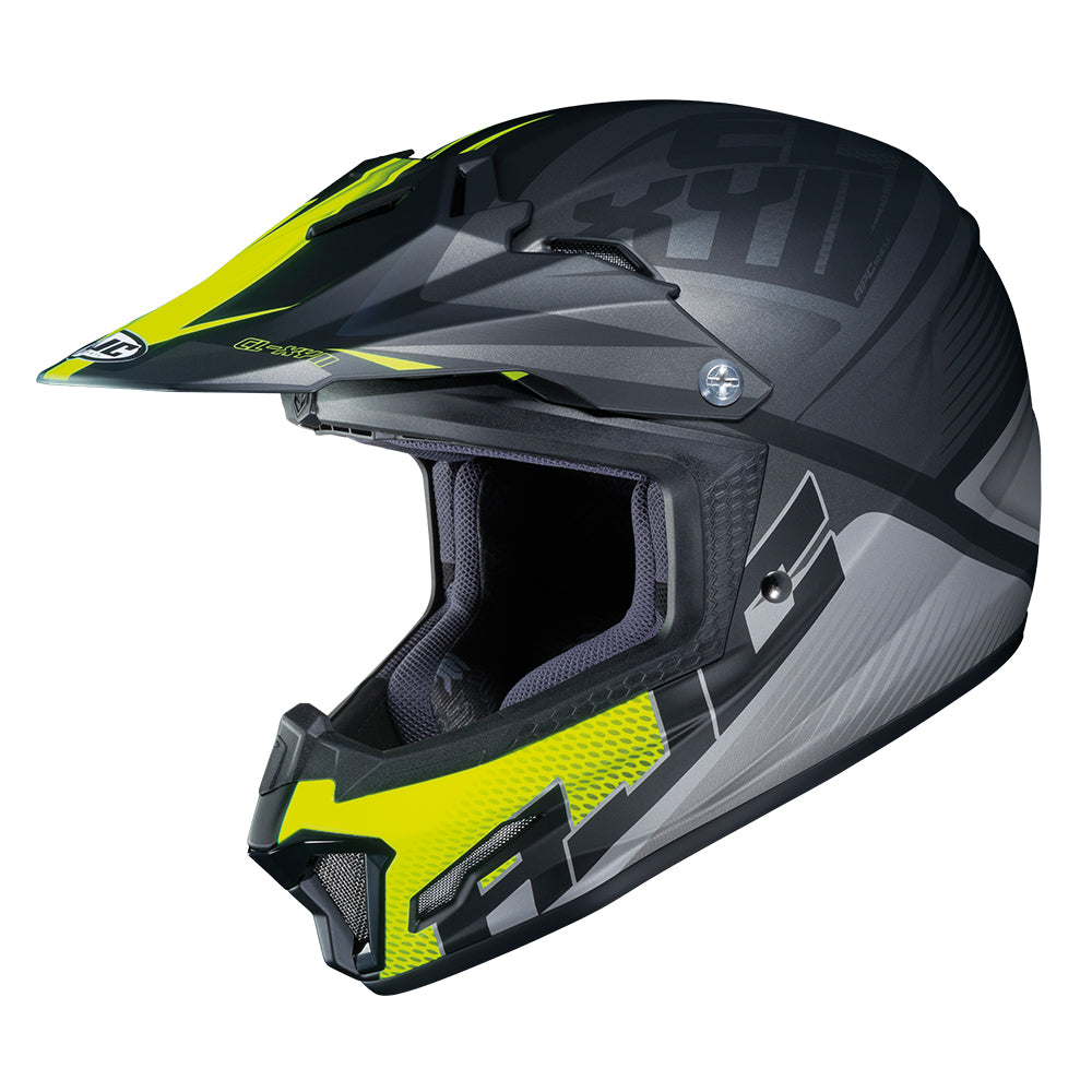 HJC CL-XY 2 Youth Ellusion Motocross Helmet MC5SF Black - ThrottleChimp