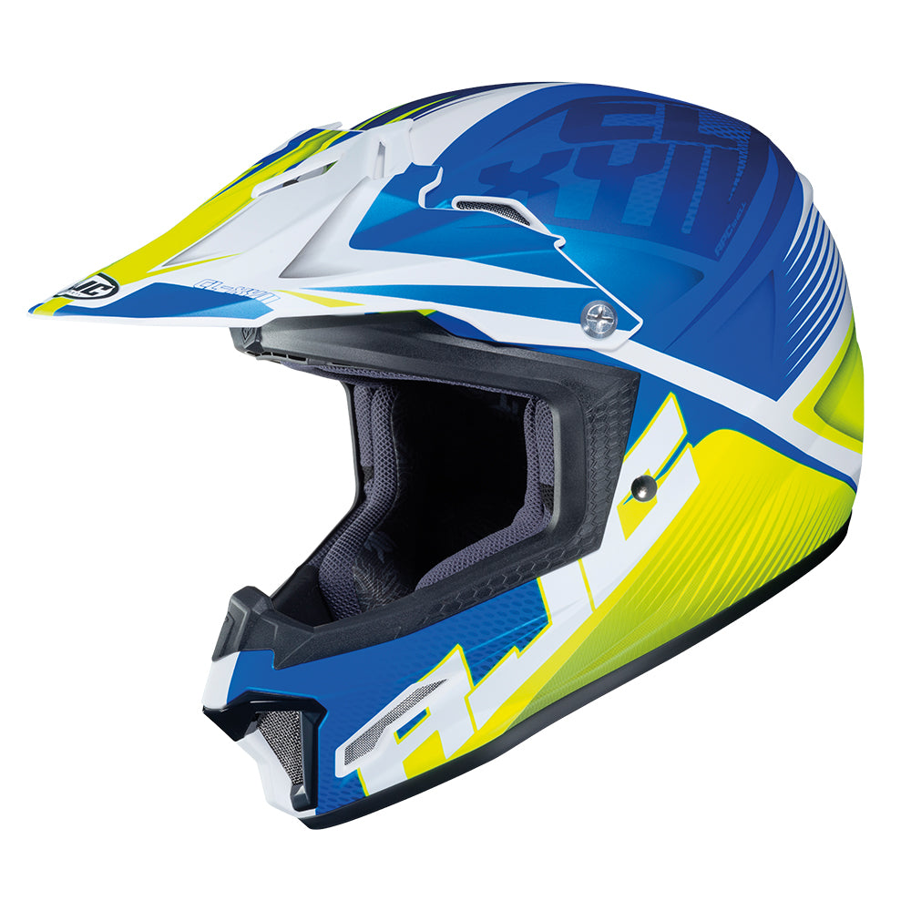 HJC CL-XY 2 Ellusion Motocross Helmet MC2SF Blue - ThrottleChimp