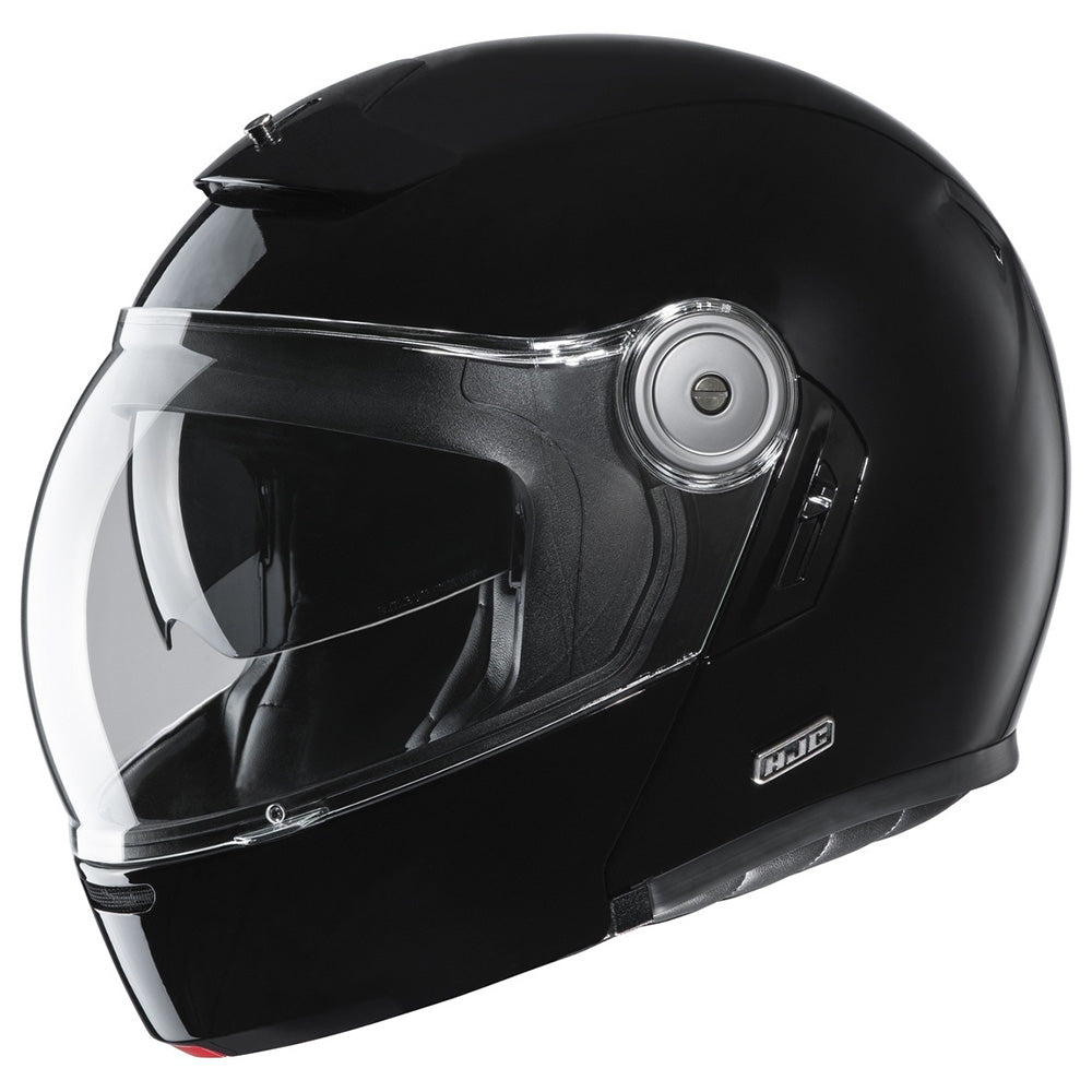 HJC V90 Flip-Up Helmet Black - ThrottleChimp