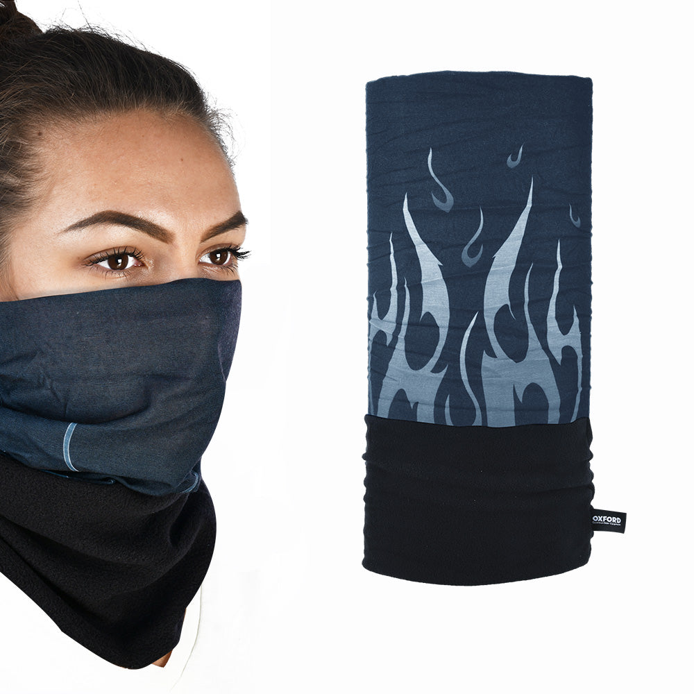 Oxford Snug Thermal Head & Neckwear Flame (Image 3) - ThrottleChimp