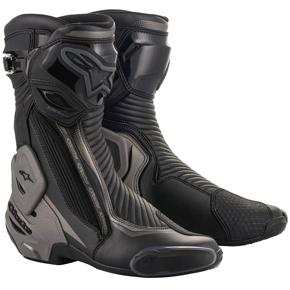 Alpinestars SMX Plus V2 Boots Black / Grey - ThrottleChimp