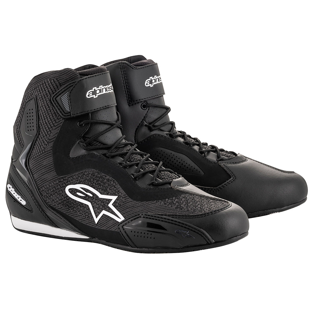 Alpinestars Faster 3 Rideknit Shoes Black - ThrottleChimp