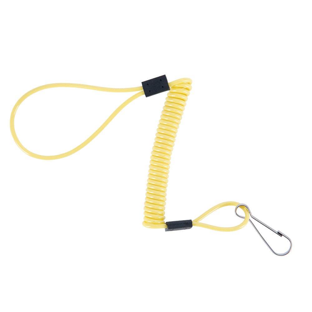 Oxford Mini Minder Disc Lock Reminder Cable Yellow - ThrottleChimp