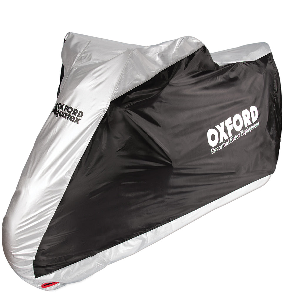 Oxford Aquatex Cover Black / Silver - ThrottleChimp