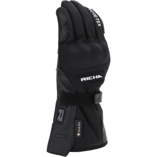 Richa Ice Polar Gore-Tex Gloves Black FREE 1 YEAR Returns, FREE UK Delivery | ThrottleChimp