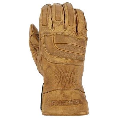 Richa Mid Season Leather Gloves Cognac (Image 3) - ThrottleChimp