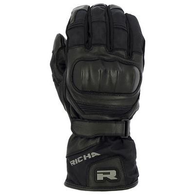 Richa Nasa 2 Leather Gloves Black - ThrottleChimp