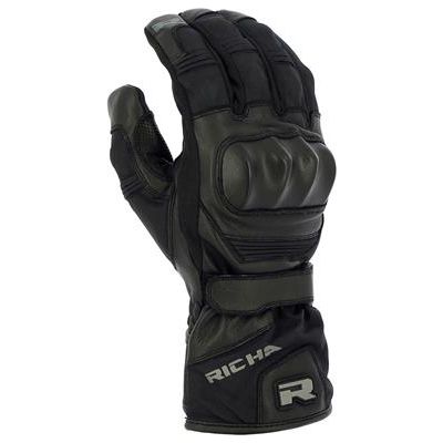 Richa Nasa 2 Leather Gloves Black (Image 3) - ThrottleChimp