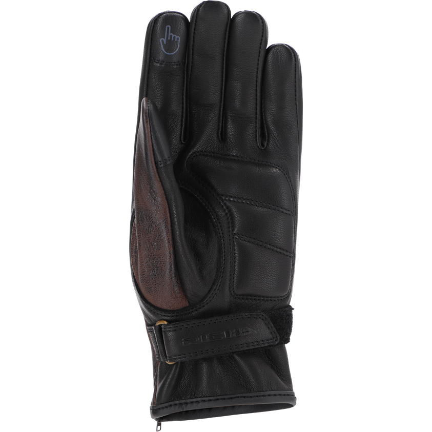 Richa Nazaire Leather Gloves Brown (Image 3) - ThrottleChimp