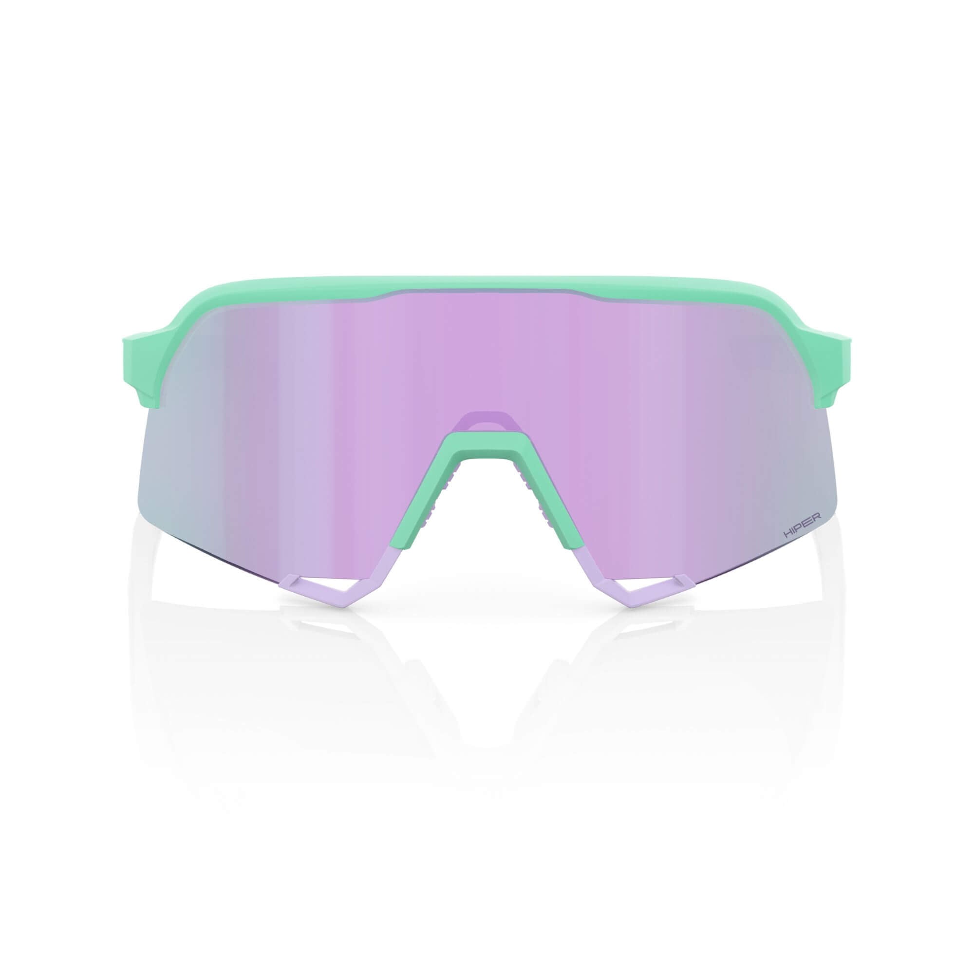 100% S3 Glasses Soft Tact Mint / HiPER Lavender Mirror Lens FREE 1 YEAR Returns, FREE UK Delivery | ThrottleChimp