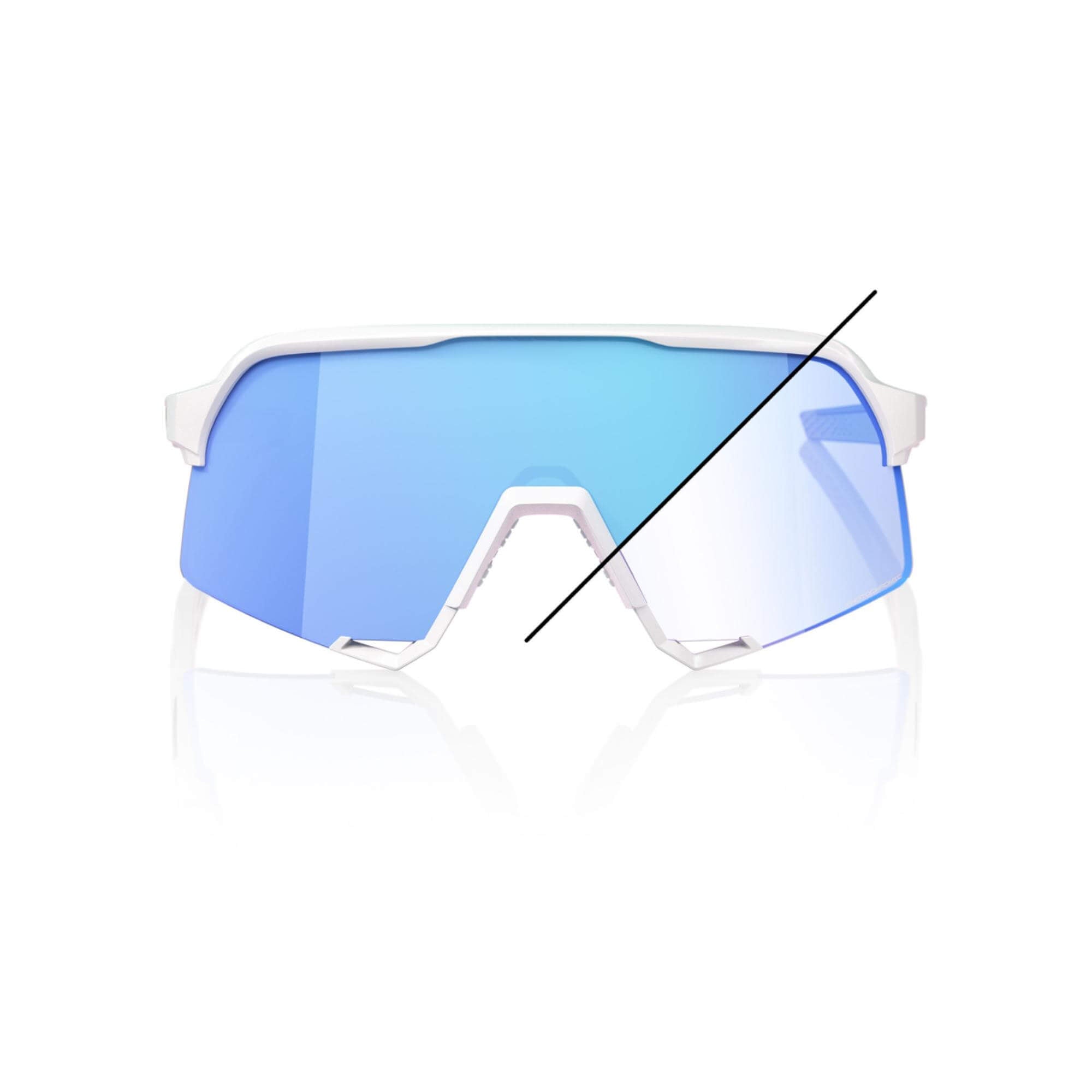 100% S3 Bastille LE Glasses Pearl White Glitter/Blue Mirror Photochromic Lens FREE 1 YEAR Returns, FREE UK Delivery | ThrottleChimp